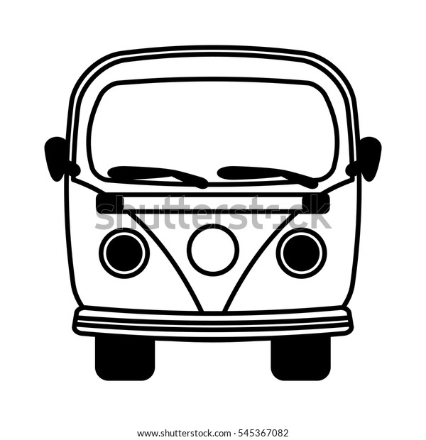 van\
vehicle isolated icon vector illustration\
design