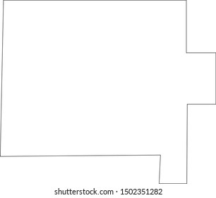 van wert county map in ohio state
