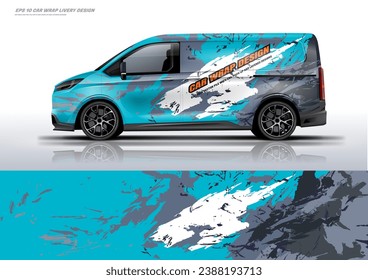 van wrap decal livery design