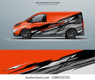 van wrap decal livery design