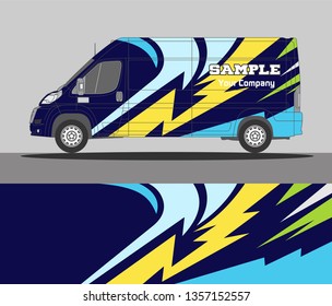 Van Wrap design for company, decal, wrap, and sticker
