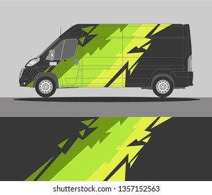 Van Wrap design for company, decal, wrap, and sticker