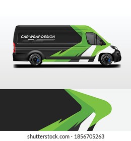 Van wrap design livery . Ready print wrap design for van 