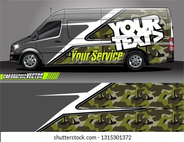 van wrap design. simple lines with abstract background vector concept for vehicle vinyl wrap and automotive decal livery
