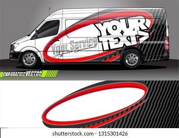 van wrap design. simple lines with abstract background vector concept for vehicle vinyl wrap and automotive decal livery