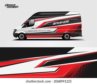 van Wrap Design. Vector file print ready.