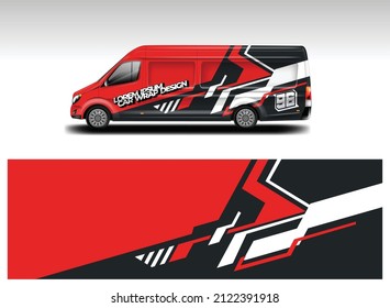 Van Wrap Design Vector Print