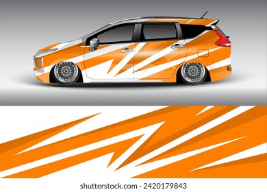 van wrap design Design of wraps, stickers and decals in vector format