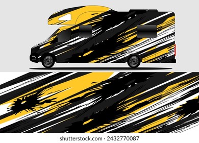 van wrap designs Camper van wrap designs, decals and decals in vector format