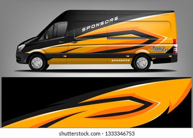 	
Van Wrap Livery design. Ready print wrap design for Van.