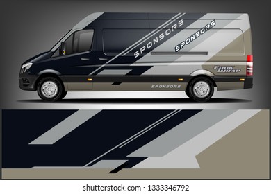 	
Van Wrap Livery design. Ready print wrap design for Van.