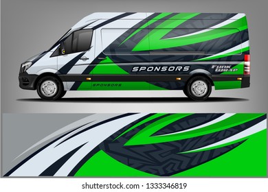 	
Van Wrap Livery design. Ready print wrap design for Van.