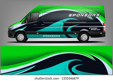	
Van Wrap Livery design. Ready print wrap design for Van.