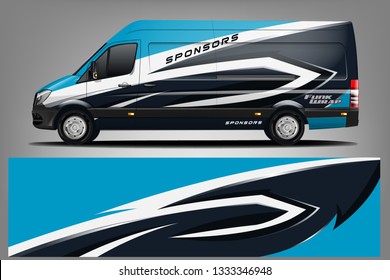 	
Van Wrap Livery design. Ready print wrap design for Van.