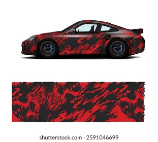 Van Wrap livery design vector file 