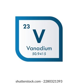 vanadium icon set. vector template illustration  for web design