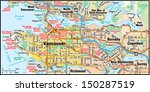 Vancouver, British Columbia area map