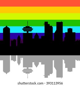 Vancouver Canada skyline