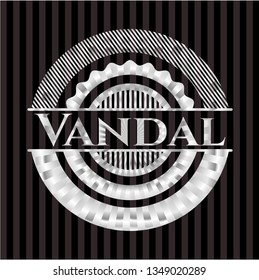 Vandal silvery emblem
