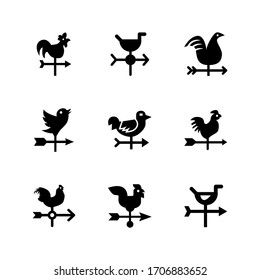 vane icon or logo isolated sign symbol vector illustration - Collection of high quality black style vector icons
