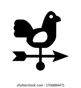 Icono de vane o logotipo símbolo de signo aislado ilustración vectorial - iconos vectoriales de estilo negro de alta calidad
