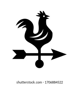 vane icon or logo isolated sign symbol vector illustration - high quality black style vector icons
