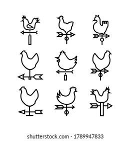 icono vane o logotipo símbolo de signo aislado ilustración vectorial - Colección de iconos vectoriales de estilo negro de alta calidad
