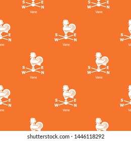 Vane pattern vector orange for any web design best