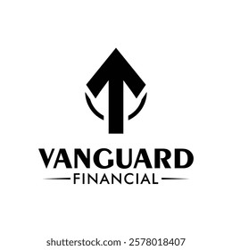 Vanguard Financial Logo Design Concept