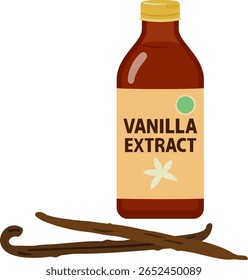 Vanilla beans and vanilla extract