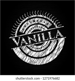 Vanilla chalk emblem