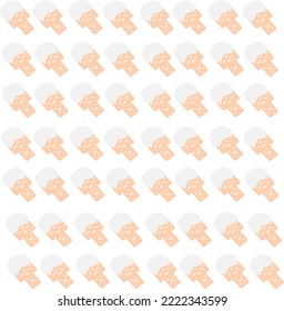 vector de fondo de helado de vainilla