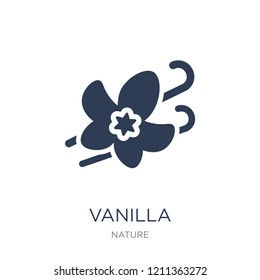 Vanilla icon. Trendy flat vector Vanilla icon on white background from nature collection, vector illustration can be use for web and mobile, eps10