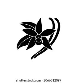 Vanilla сolor line icon. Essential oils. Pictogram for web page, mobile app, promo. UI UX GUI design element. Editable stroke.
