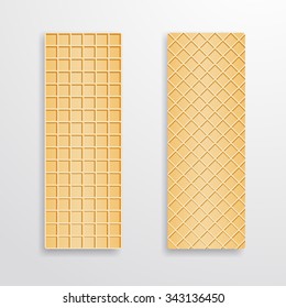 Vanilla Wafers : Vector Illustration