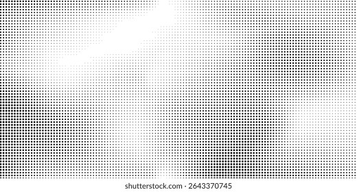 Vanishing polka dot background. Repeating dots gradation pattern. Dotted halftone gradient texture abstract modern