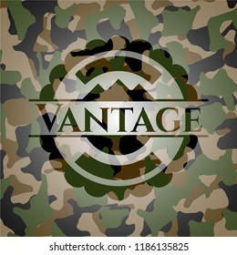Vantage camouflage emblem