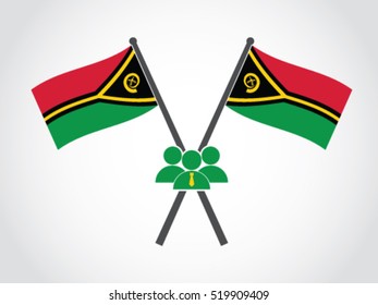 Vanuatu Emblem Boss