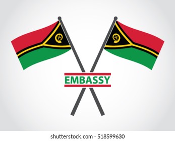 Vanuatu Emblem Embassy