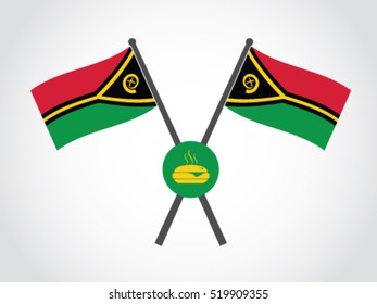 Vanuatu Emblem Fast Burger