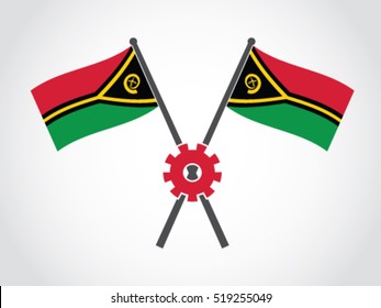 Vanuatu Emblem Growth
