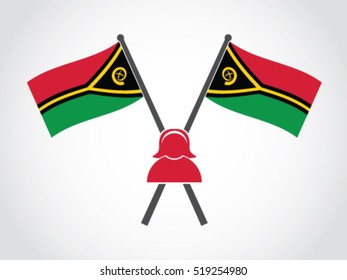 Vanuatu Emblem Woman