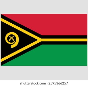 Vanuatu Flag Vector Design , Vanuatu Country Flag