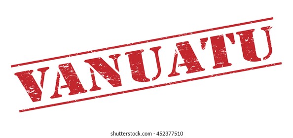 vanuatu vector stamp on white background