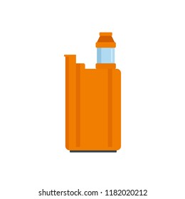 Vape box icon. Flat illustration of vape box vector icon for web design