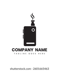 vape company unique logo  vector file 