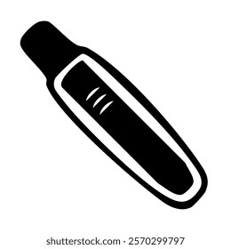 Vape Cursor Hand Drawn Icon Design