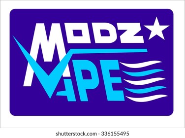 vape design logo emblem symbol shop