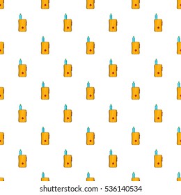 Vape device pattern. Cartoon illustration of vape device vector pattern for web