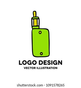 vape doodle icon